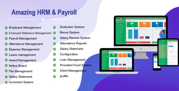 Amazing HRM & Payroll v1.0 » Premium Scripts, Plugins & Mobile