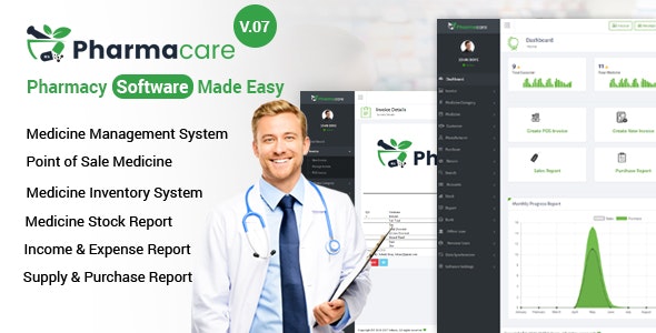 Pharmacare v9.0 - Pharmacy Software Made Easy » Premium Scripts, Plugins & Mobile
