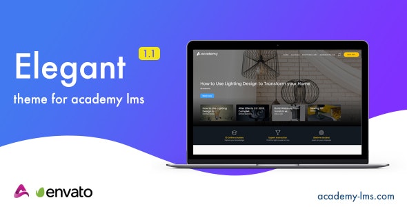 Elegant v1.1 - Academy LMS Theme » Premium Scripts, Plugins & Mobile