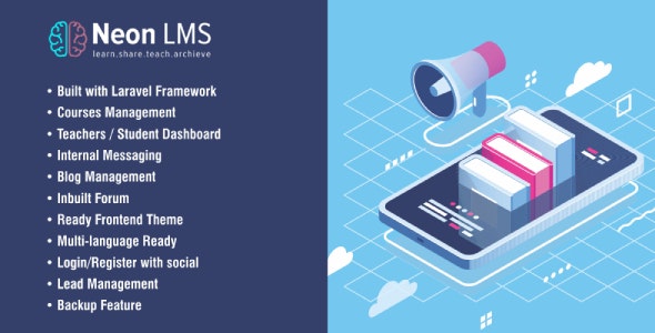 NeonLMS v2.1.8 - Learning Management System PHP Laravel Script » Premium Scripts, Plugins & Mobile