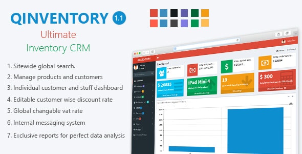 Qinventory CRM v1.2 » Premium Scripts, Plugins & Mobile