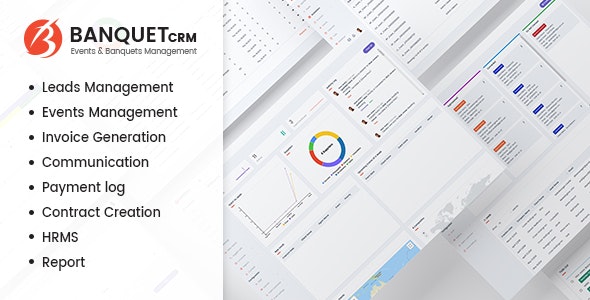 Banquet CRM v1.0.0 - Events And Banquets Management Web Application » Premium Scripts, Plugins & Mobile