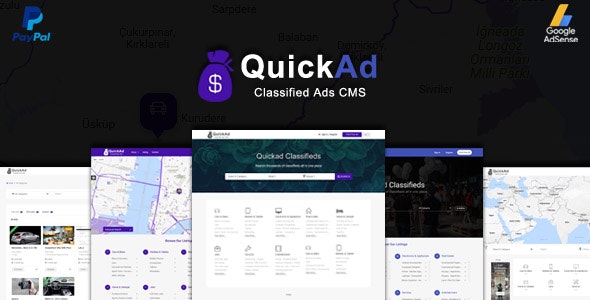 Quickad Classified v8.6 - Classified Ads CMS PHP Script - nulled » Premium Scripts, Plugins & Mobile