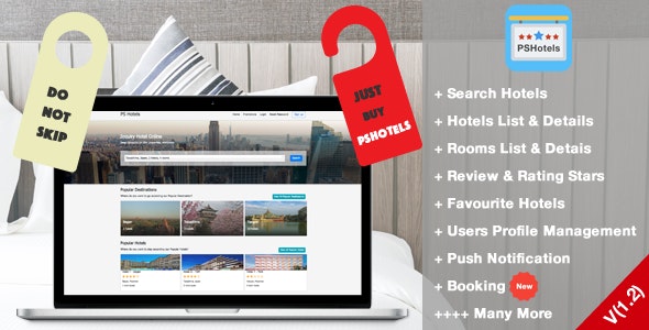 PSHotels Website (Ultimate Hotels Finder Website With Backend) v1.3 &raquo; Premium Scripts, Plugins &amp; Mobile
