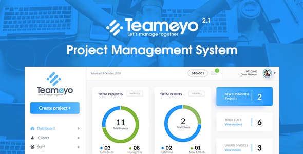 Teameyo v2.1 - Project Management System » Premium Scripts, Plugins & Mobile