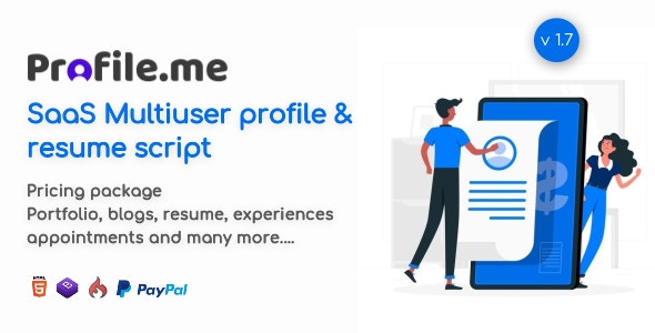 Profile.me v7.1 - Saas Multiuser Profile & Resume Script - nulled &raquo; Premium Scripts, Plugins &amp; Mobile