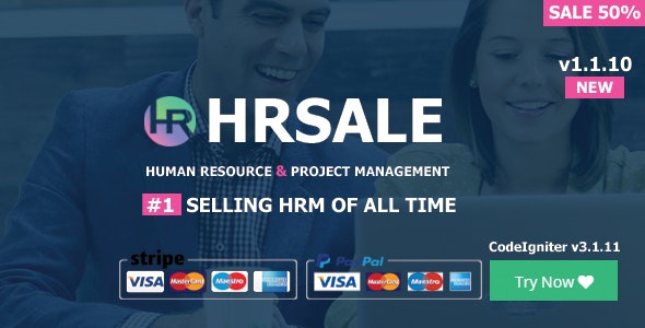HRSALE v1.1.10 - The Ultimate HRM &raquo; Premium Scripts, Plugins &amp; Mobile
