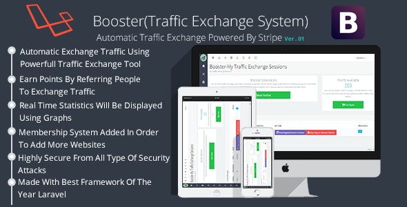Booster Traffic Exchange System v6.0 » Premium Scripts, Plugins & Mobile