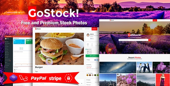 GoStock v3.3 - Free and Premium Stock Photos Script » Premium Scripts, Plugins & Mobile