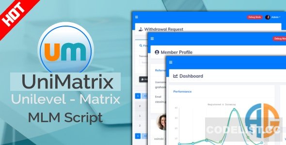 UniMatrix Membership v1.2.2 - MLM Script » Premium Scripts, Plugins & Mobile