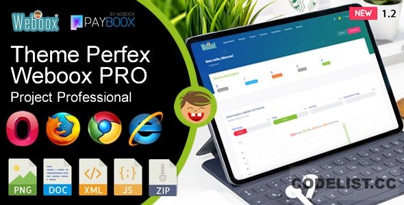 Weboox PRO v1.2 - Theme for Perfex CRM » Premium Scripts, Plugins & Mobile