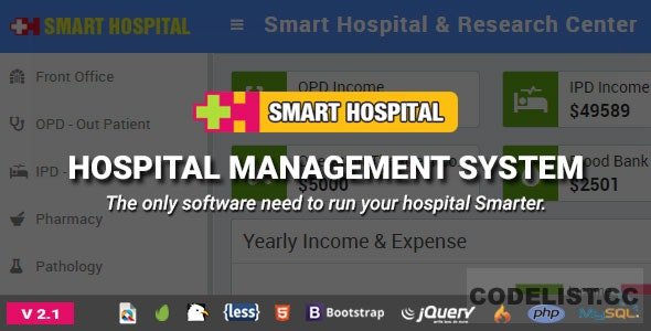 Smart Hospital v2.1 - Hospital Management System - nulled » Premium Scripts, Plugins & Mobile