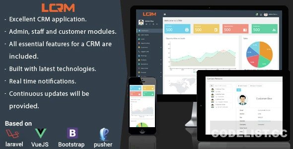 LCRM v2.3 - Next generation CRM web application &raquo; Premium Scripts, Plugins &amp; Mobile