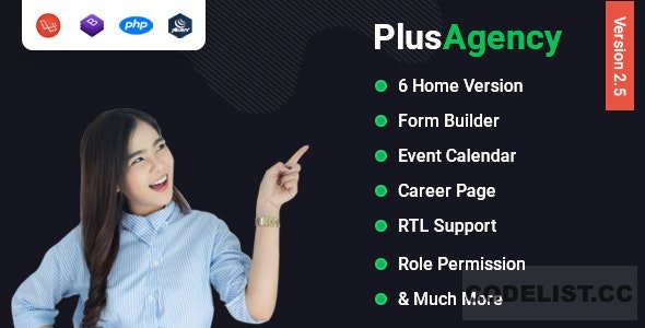 PlusAgency v2.5 - Multipurpose Website CMS & Business Agency Management System - nulled &raquo; Premium Scripts, Plugins &amp; Mobile