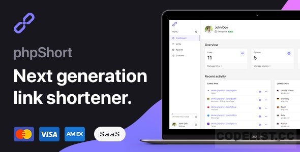 phpShort v43 - URL Shortener Platform - nulled » Premium Scripts, Plugins & Mobile