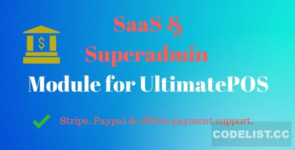 SaaS & Superadmin Module for UltimatePOS v2.5 » Premium Scripts, Plugins & Mobile