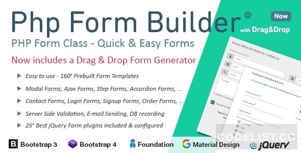 PHP Form Builder v4.5.0 » Premium Scripts, Plugins & Mobile