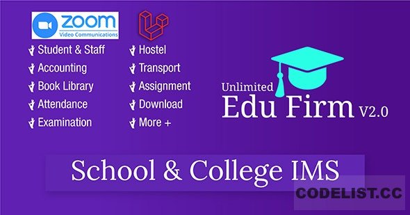 Unlimited Edu Firm School & College Information Management System v2.0 » Premium Scripts, Plugins & Mobile
