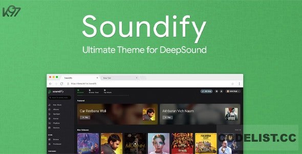 Soundify v1.3 - The Ultimate DeepSound Theme » Premium Scripts, Plugins & Mobile
