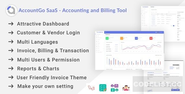 AccountGo SaaS v1.0 - Accounting and Billing Tool » Premium Scripts, Plugins & Mobile