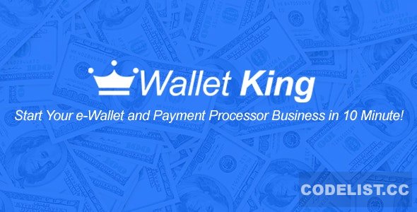 Wallet King v1.0 - Online Payment Gateway with API » Premium Scripts, Plugins & Mobile