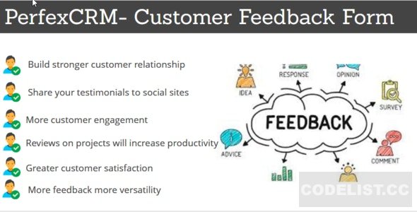 Perfex CRM - Customer Feedback Module v1.0 » Premium Scripts, Plugins & Mobile