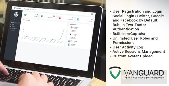 Vanguard v9.0.0 - Advanced PHP Login and User Management » Premium Scripts, Plugins & Mobile