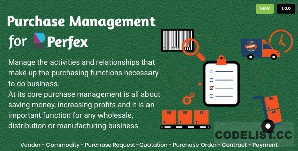 Purchase Management for Perfex CRM v1.0 » Premium Scripts, Plugins & Mobile