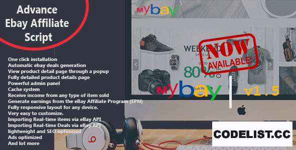 Mybay v1.5 - Fully Automated Advanced eBay Affiliate Script » Premium Scripts, Plugins & Mobile