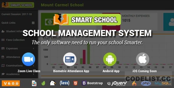 Smart School v6.0.0 - School Management System &raquo; Premium Scripts, Plugins &amp; Mobile