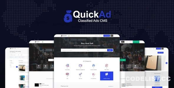 Quickad Classified v10.2 - Classified Ads CMS PHP Script » Premium Scripts, Plugins & Mobile