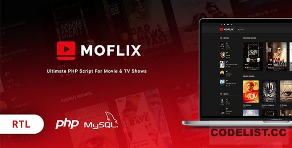 MoFlix v1.0.1 - Ultimate PHP Script For Movie & TV Shows &raquo; Premium Scripts, Plugins &amp; Mobile