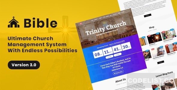 Bible v3.0 - Church Management System - nulled » Premium Scripts, Plugins & Mobile