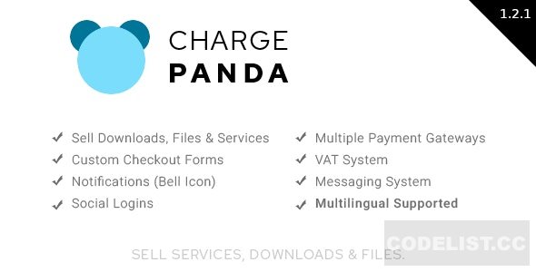ChargePanda v1.2.2 - Sell Downloads, Files and Services (PHP Script) » Premium Scripts, Plugins & Mobile