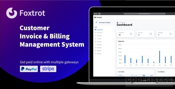 Foxtrot v1.0.0 - Customer, Invoice and Expense Management System » Premium Scripts, Plugins & Mobile