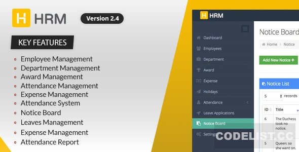 HRM v4.0.2 - Human Resource Management - nulled » Premium Scripts, Plugins & Mobile