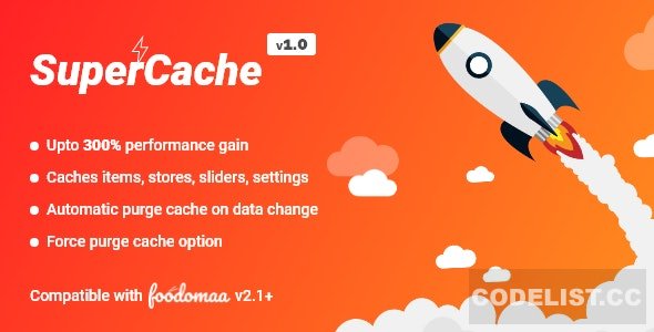 SuperCache Module for Foodomaa v2.0 &raquo; Premium Scripts, Plugins &amp; Mobile