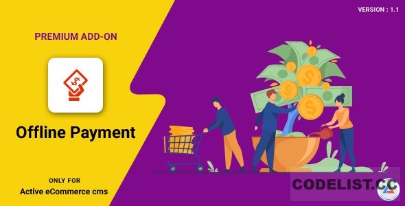 Active eCommerce Offline Payment Add-on v1.1 &raquo; Premium Scripts, Plugins &amp; Mobile