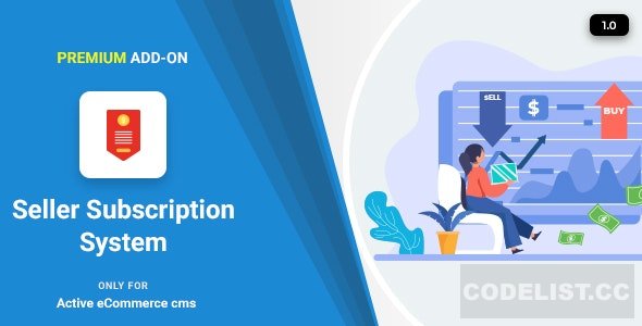 Active eCommerce Seller Subscription Add-on v1.0 » Premium Scripts, Plugins & Mobile