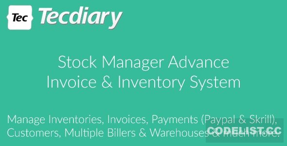 Stock Manager Advance (Invoice & Inventory System) v3.4.38 &raquo; Premium Scripts, Plugins &amp; Mobile