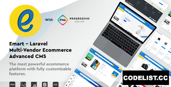 emart v1.9 - Laravel Multi-Vendor Ecommerce Advanced CMS - nulled » Premium Scripts, Plugins & Mobile