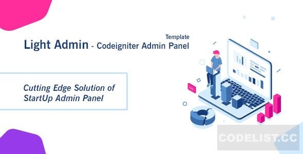 CI StartUp Admin Panel Template + Login Auth v1.0 » Premium Scripts, Plugins & Mobile