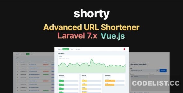 Shorty v1.1.0 – URL Shortener » Premium Scripts, Plugins & Mobile