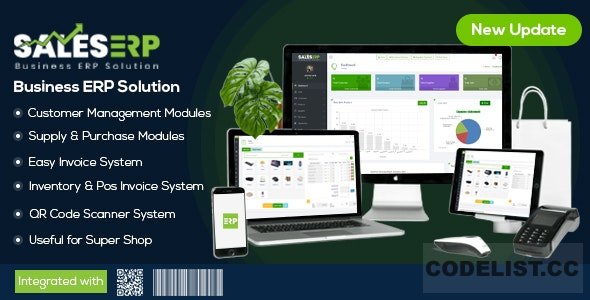 ERP v9.6 – Business ERP Solution / Product / Shop / Company Management - nulled » Premium Scripts, Plugins & Mobile