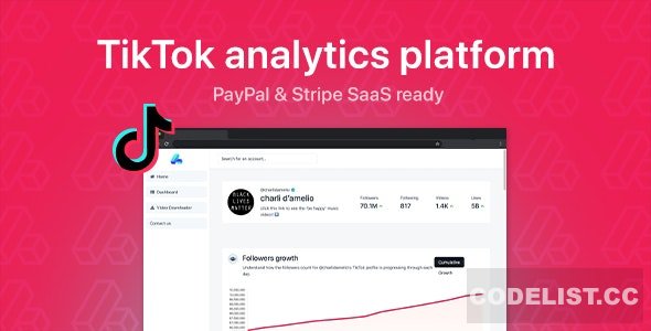 phpStatistics v1.5.1 - TikTok Analytics Platform (SAAS Ready) - nulled » Premium Scripts, Plugins & Mobile