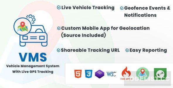Vehicle Management System With Live GPS Tracking v6.0 » Premium Scripts, Plugins & Mobile