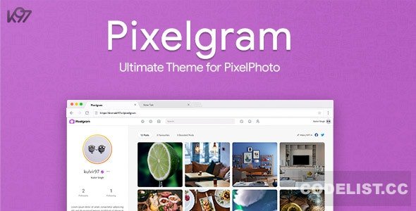 Pixelgram v1.6 - The Ultimate PixelPhoto Theme &raquo; Premium Scripts, Plugins &amp; Mobile