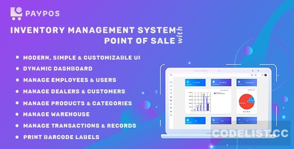 Pay POS v1.0 - Sales and Inventory Management System » Premium Scripts, Plugins & Mobile