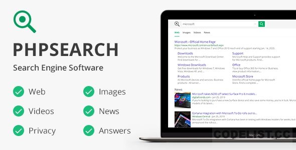 phpSearch v5.0.0 - Search Engine Platform » Premium Scripts, Plugins & Mobile
