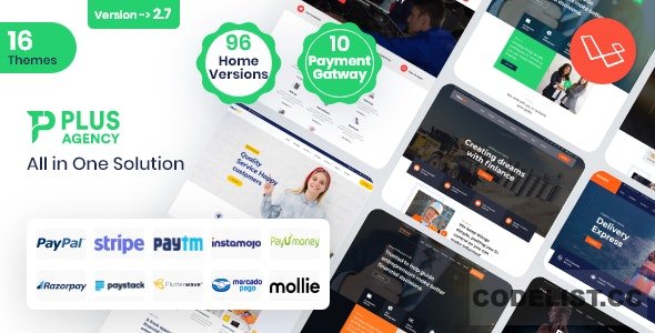 PlusAgency v2.7 - Multipurpose Website CMS & Business Agency Management System - nulled » Premium Scripts, Plugins & Mobile